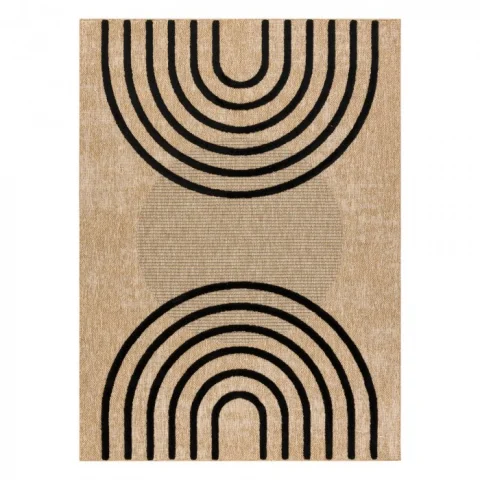 Kusový koberec Spark 0688 beige/black