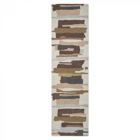 Moderní kusový běhoun Harlequin Zeal taupe 43001 Brink & Campman