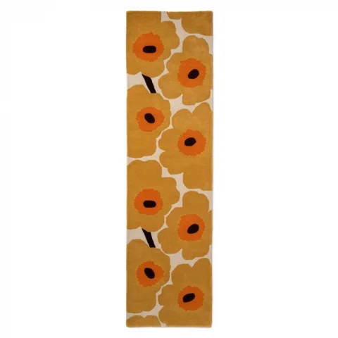 Moderní kusový běhoun Marimeko Unikko žlutý 132406 Brink & Campman